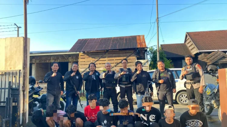 Teror Busur Geng Motor di Maros Berakhir, Polisi Ringkus 10 Remaja Pelaku Penyerang