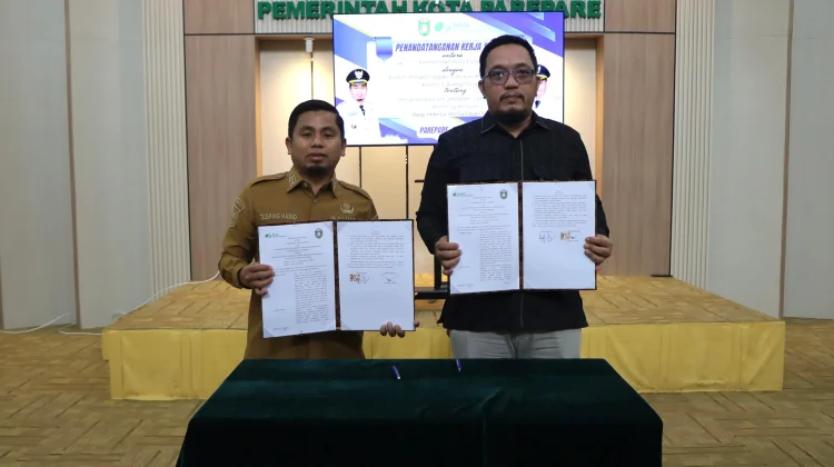 Tasming Hamid Teken Kerja Sama BPJS Ketenagakerjaan, 1.500 Pekerja Rentan Parepare