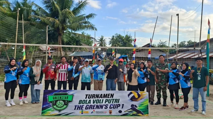 Dukung Penjaringan Atlet Daerah, Kadisporapar Lutra Buka Turnamen Bola Voli Putri