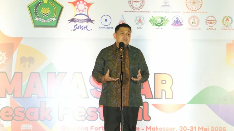 Wali Kota Makassar Tegaskan Komitmen Kota Toleransi saat Hadiri Sannipata Waisak