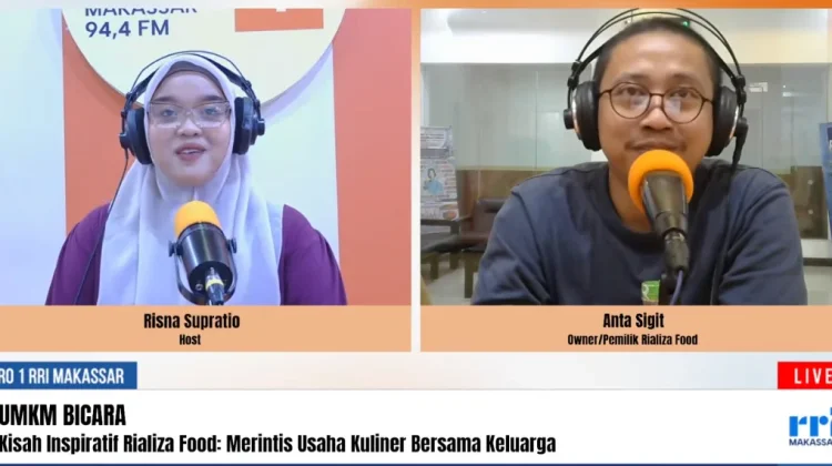 Rializa Food Merintis Usaha Kuliner Bersama Keluarga