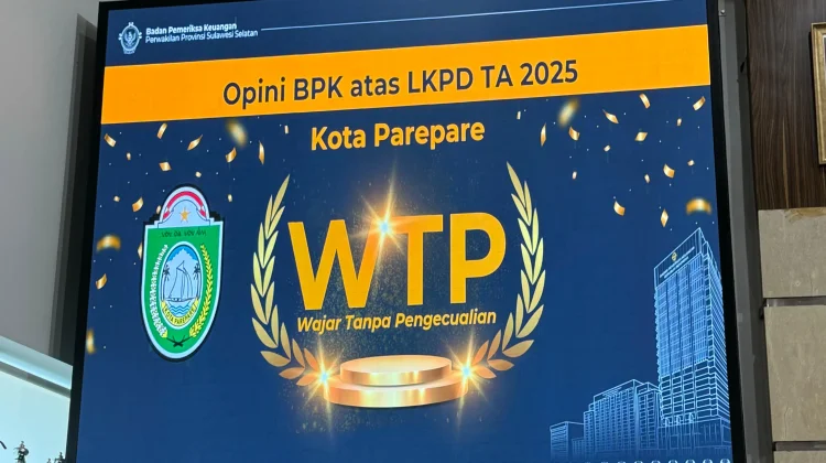 BPK Serahkan LHP LKPD 2025, Kota Parepare Pertahankan Predikat WTP