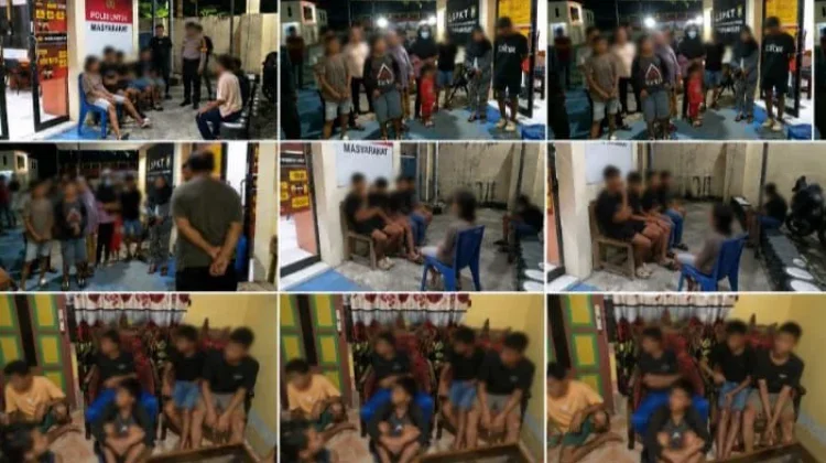 Polres Selayar Amankan Enam Anak Terduga Pelaku Pelemparan Rumah