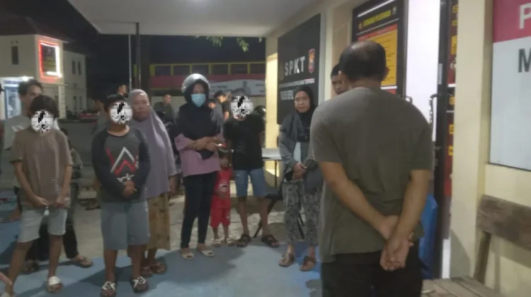 Polres Selayar Amankan Enam Anak Terduga Pelaku Pelemparan Rumah