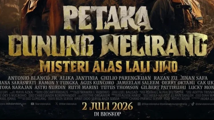 Film Horor “Petaka Gunung Welirang” Tayang di Bioskop Mulai 2 Juli 2026