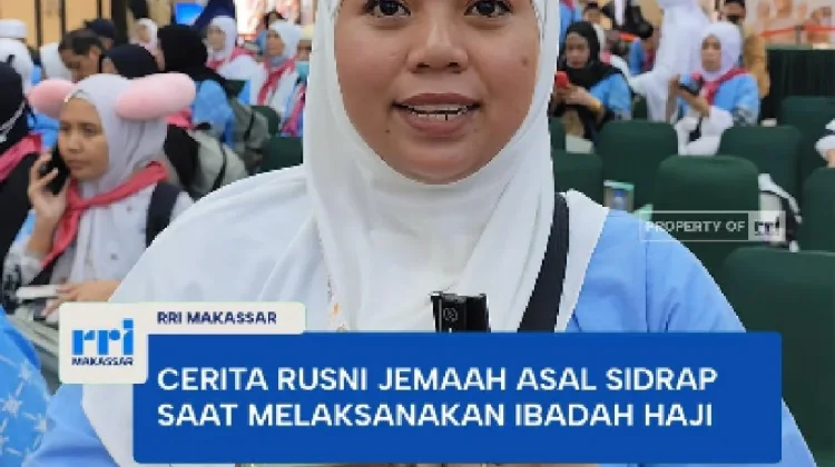 Tangis Bahagia Jemaah Haji Sidrap saat Melihat Ka'bah