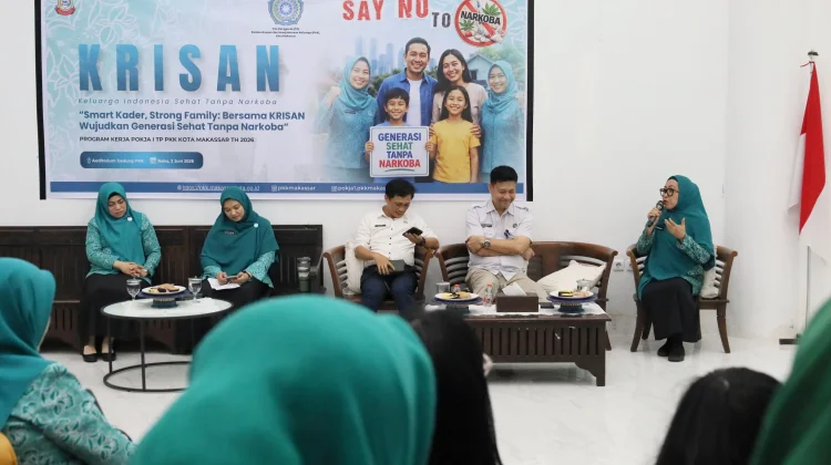 BNN dan PKK Makassar Bersinergi Cegah Penyalahgunaan Narkoba