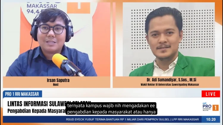 Dr. Adi Sumandiyar: Akademisi Boleh Salah tapi Tak Boleh Bohong