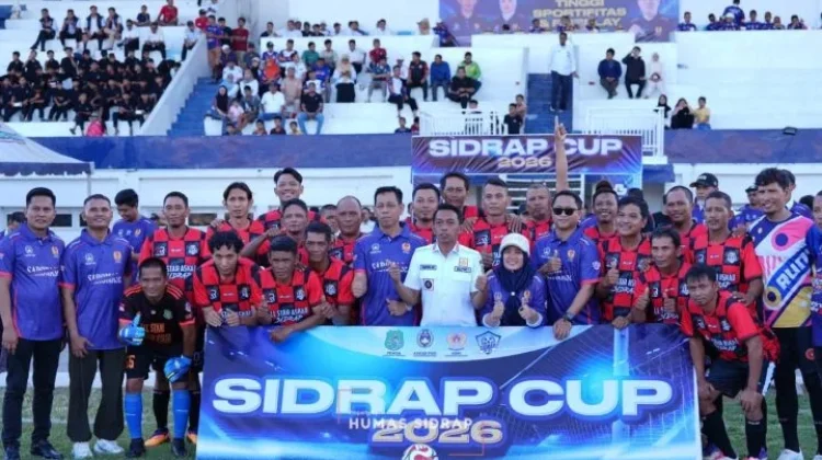Stadion Ganggawa Pangkajene Kembali Bergairah lewat Sidrap Cup