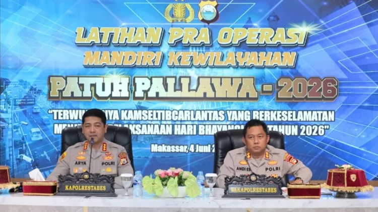 Polrestabes Makassar Siap Gelar Operasi Patuh Pallawa 2026