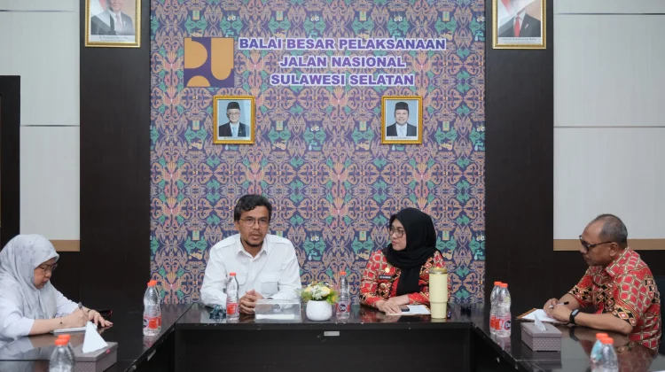 Infrastruktur Memadai Bagi Masyarakat, Bupati Gowa Kunjungi BBPJN Sulsel