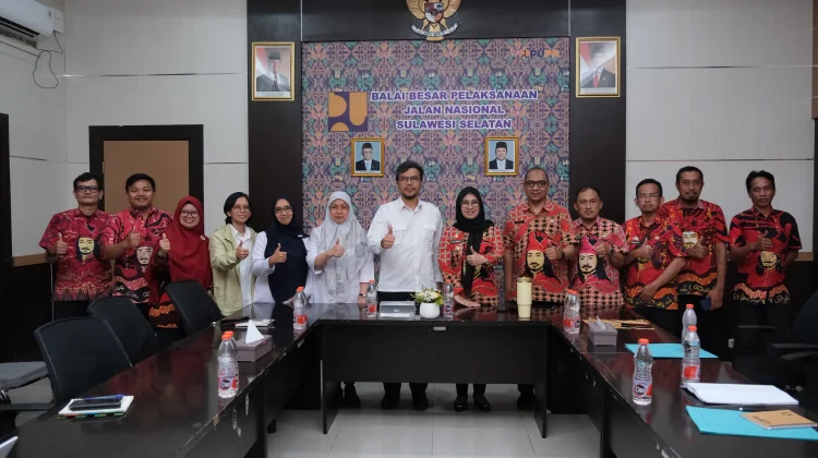Infrastruktur Memadai Bagi Masyarakat, Bupati Gowa Kunjungi BBPJN Sulsel