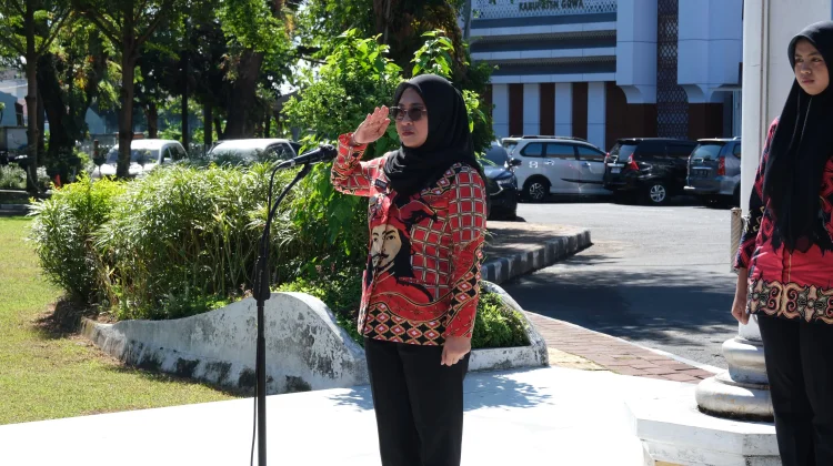 Apel  Satpol PP, Bupati Gowa Tegaskan Peran Strategis dan Jaga Keamanan