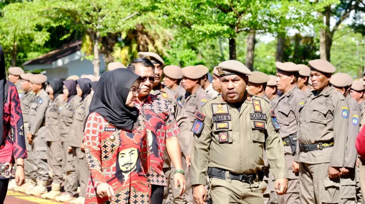 Apel  Satpol PP, Bupati Gowa Tegaskan Peran Strategis dan Jaga Keamanan