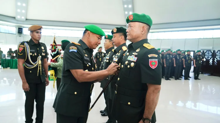 Kepala Staf Kodam XIV/Hasanuddin Berganti