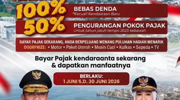 Pemprov Sulsel Hapus Denda Pajak Kendaraan 100 Persen, Beri Diskon Pokok Pajak 50%