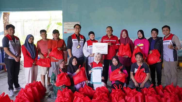 Pertamina Sulawesi Salurkan Bantuan Sembako pada Masyarakat
