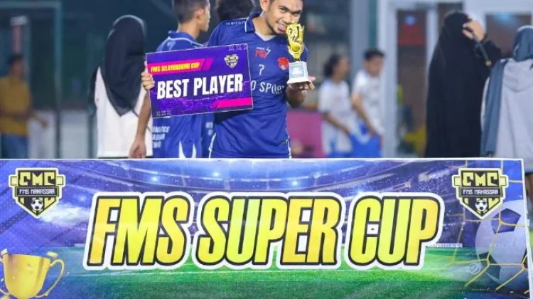 Adiningrat Putra Zainal Sabet Pemain Terbaik FMS Super Cup 2026
