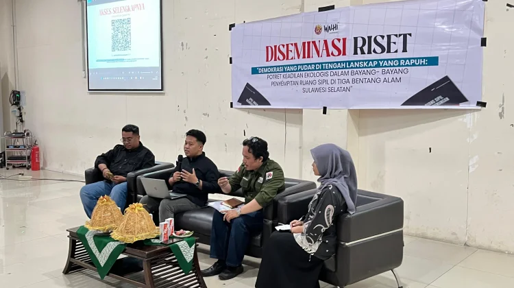 Riset WALHI Ungkap Ancaman Ekologis Merata di Sulsel