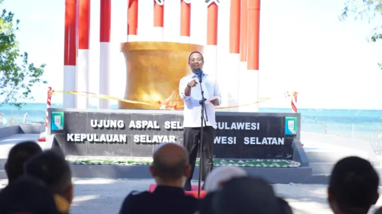 Gubernur Sulsel Resmikan Titik Nol Ujung Selatan Sulawesi di Selayar
