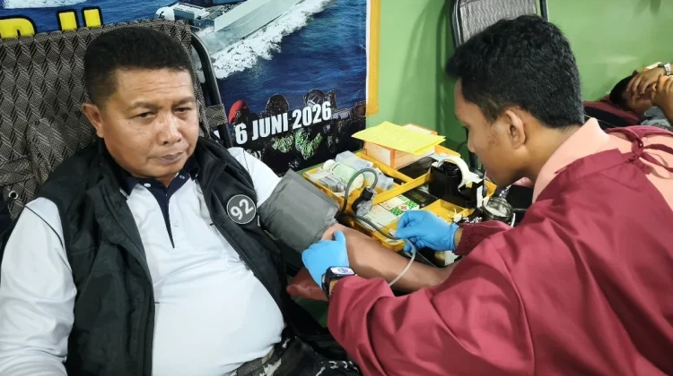 Satgas Operasi Trisila-26 TNI AL Gelar Aksi Kemanusiaan