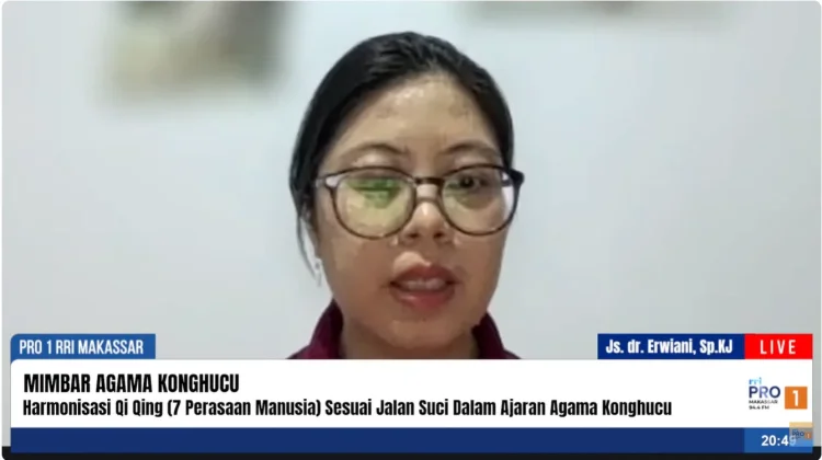 Harmonisasi Qi Qing Sesuai Jalan Suci dalam Ajaran Agama Konghu