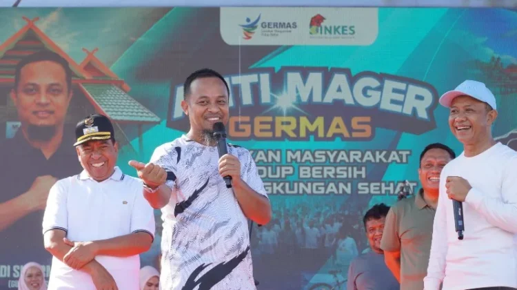 Bupati Natsir Ali Apresiasi Perhatian Gubernur di Jalan Santai Anti Mager