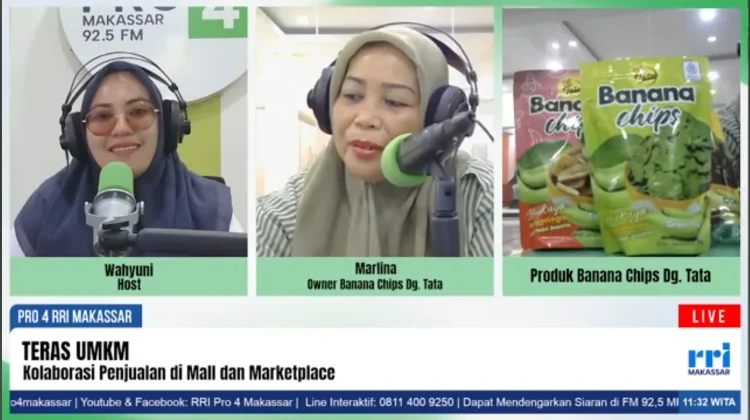 Kisah Marlina Membangun Banana Chips Deng Tata hingga Masuk Mall