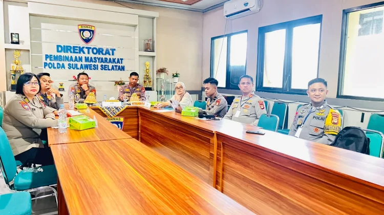 Kasat Binmas Polres Gowa Ikuti Penilaian Lomba P2B Tingkat Polda Sulsel