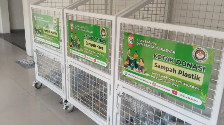Sekretariat DPRD Makassar Dukung Program Bank Sampah Kota