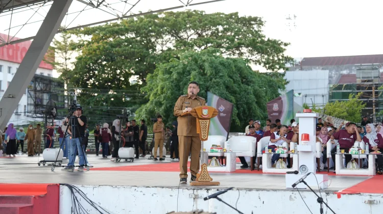 Wali Kota Makassar Resmi Buka O2SN dan GSI 2026,Tekankan Sportivitas