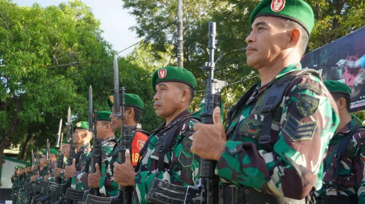Kodim 1425/Jeneponto Perkuat Semangat Pengabdian Prajurit