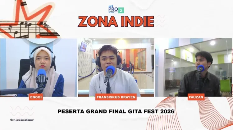 Brayen Wakili RRI Makassar di Grand Final Gita Fest 2026