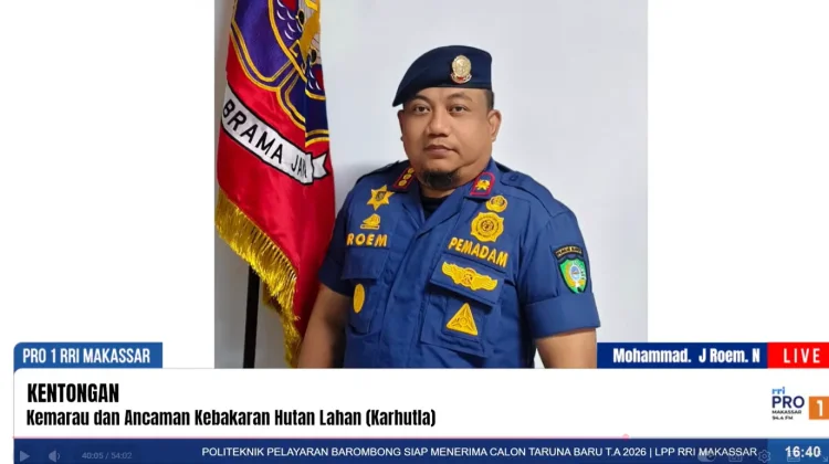 Musim Kemarau Panjang, Damkar Maros Petakan Zona Karhutla
