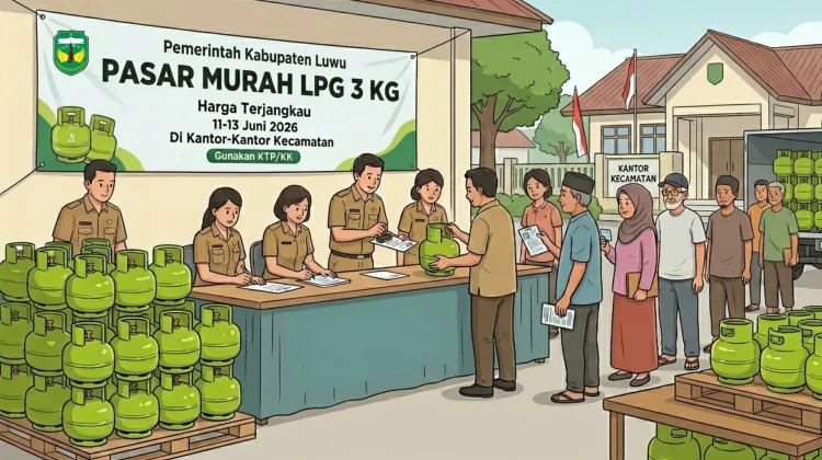 Atasi Kelangkaan Gas Melon, Dinas Perdagangan Luwu akan Salurkan Ribuan Tabung LPG