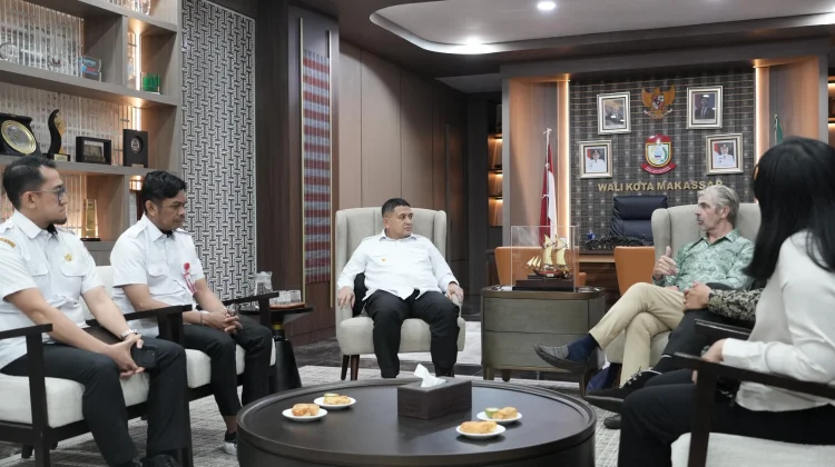 Wali Kota Makassar Terima Kunjungan Delegasi Uni Eropa