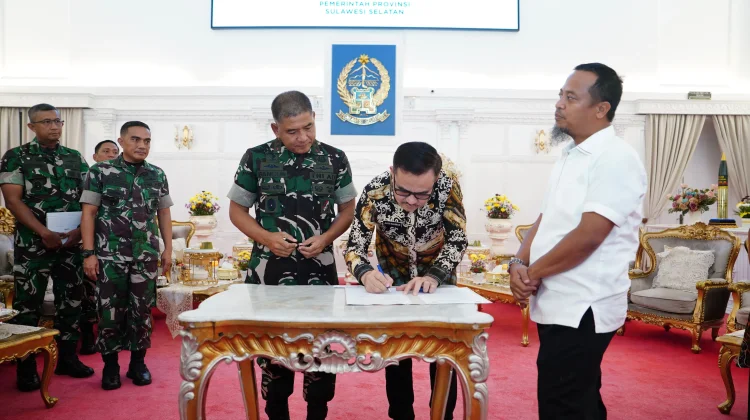Pangdam XIV/Hasanuddin Perkuat Kerjasama Pengelolaan Sumber Daya Air