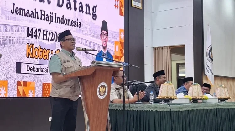 Jemaah Kloter 14 Tiba, Ketua PPIH Makassar Ingatkan Perubahan Perilaku Positif