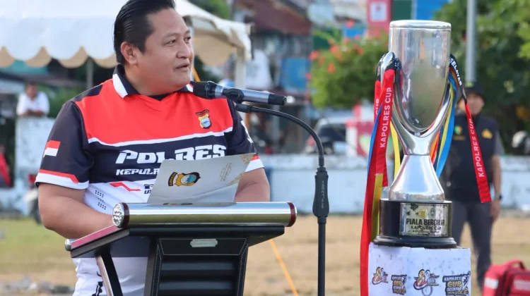 Turnamen Sepakbola Kapolres Selayar Cup II 2026 Resmi Dibuka