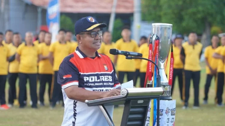 Kapolres Cup II 2026, Sekda Sampaikan Komitmen Bupati Majukan Sepak Bola Selayar