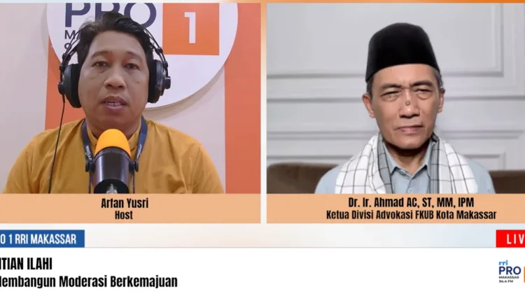 FKUB Makassar Ajak Masyarakat Membangun Moderasi Berkemajuan