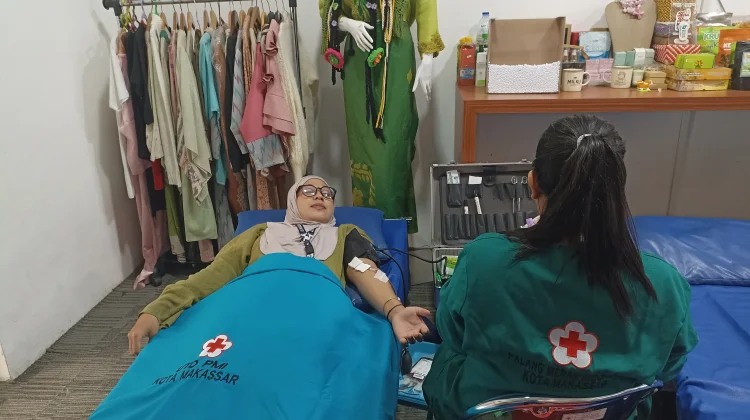 Makassar Jadi Kota Rujukan, PMI Hadapi Permintaan Darah hingga 300 Kantong Perhari