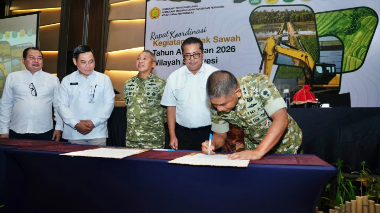Pangdam Hasanuddin Dukung Program Cetak Sawah Nasional