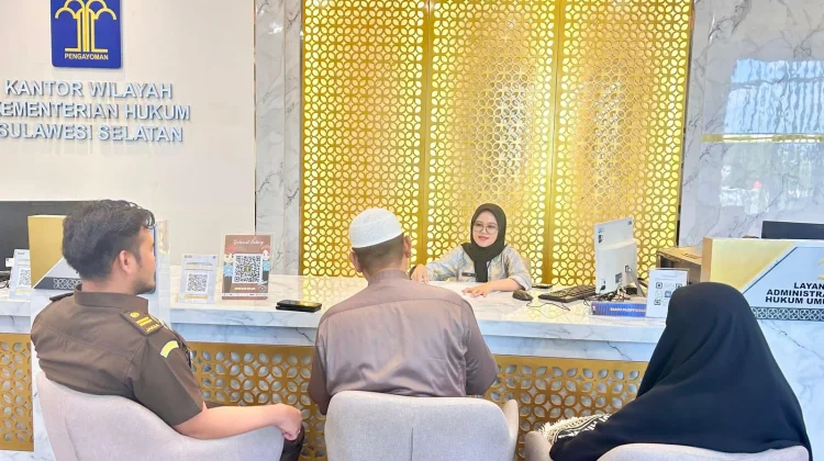 Kemenkum Sulsel Hadirkan Layanan Hukum Responsif, Dukung Kebutuhan Administrasi