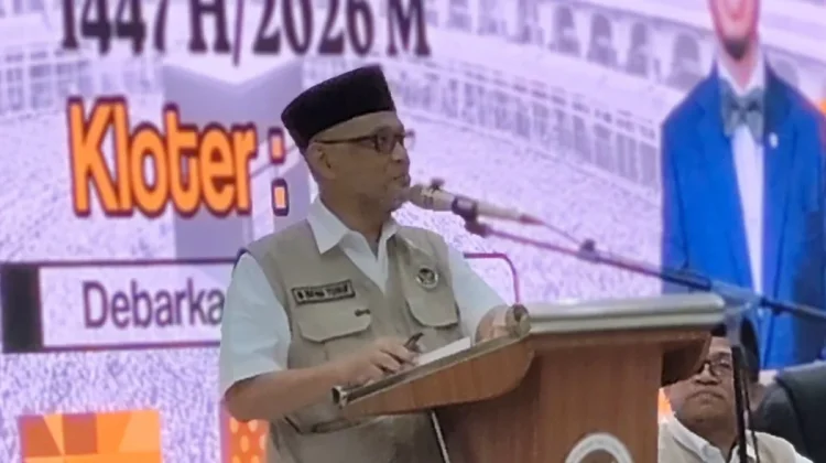 Menhaj RI Sambut Kepulangan Jemaah Haji Kloter 17