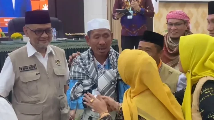 Nama Jemaah Haji Tunanetra Asal Sinjai Diabadikan di Tanah Suci