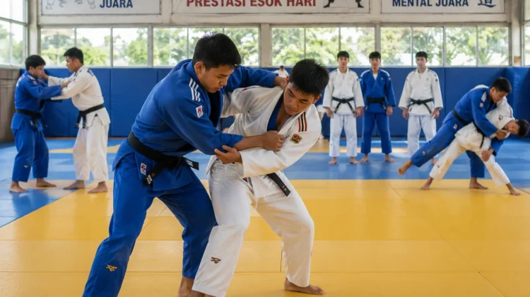 Judo Bantaeng Tingkatkan Intensitas Latihan jelang Porprov 2026