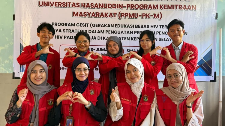 Fakultas Keperawatan Unhas Edukasi Remaja Cegah HIV lewat Program GESIT