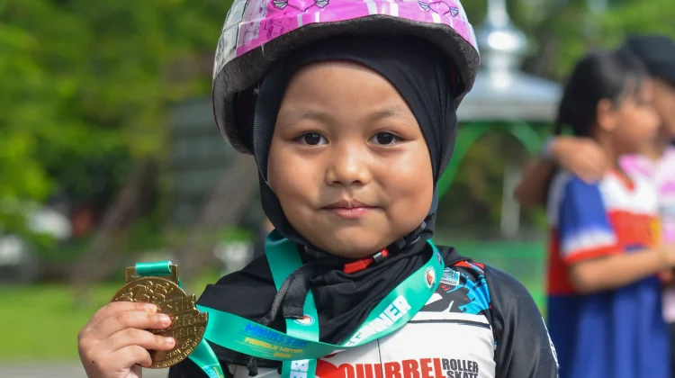 Atlet Cilik SRS Makassar Qiana Humaira Iqbal Raih Medali Emas MFM 2026