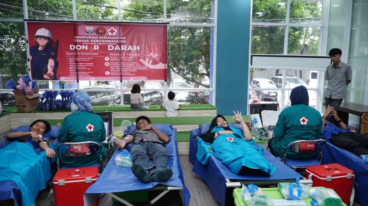 Mahasiswa Teknik Pertambangan Unibos Gelar Donor Darah